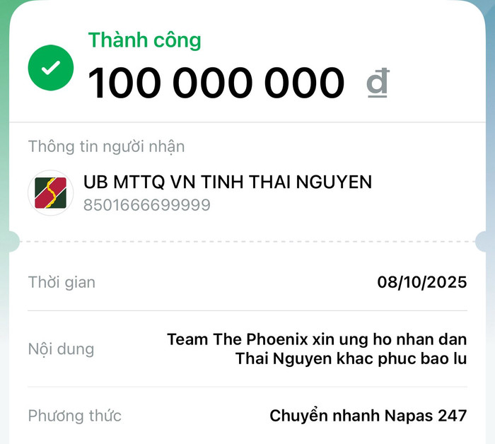 Hoàng Thùy Linh công bố số tiền ủng hộ bà con vùng lũ, lời nhắn đi kèm gây xúc động Ảnh 2