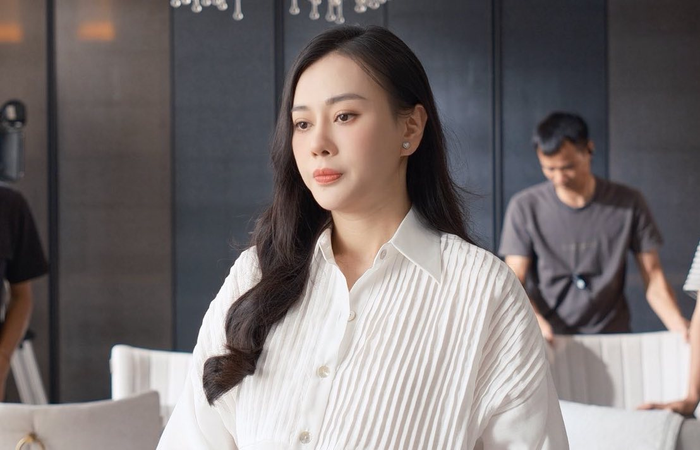 Sự trở lại của vợ Shark Bình - diễn viên Phương Oanh trên màn ảnh nhỏ nhận về nhiều ý kiến trái chiều. (Ảnh: FBNV)