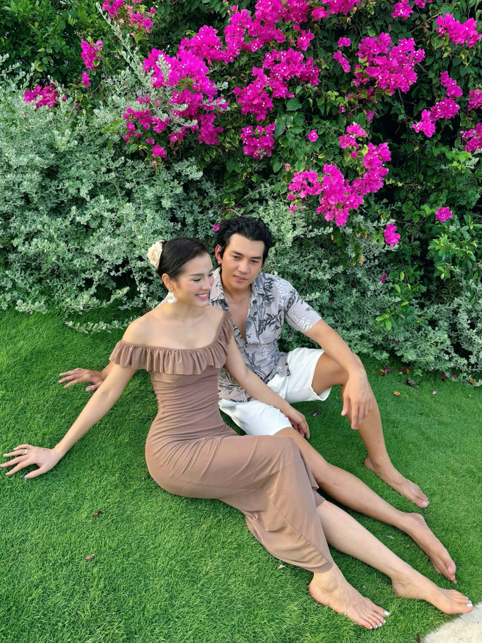 Phương Trinh Jolie và Lý Bình hiện có hôn nhân viên mãn. (Ảnh FBNV)