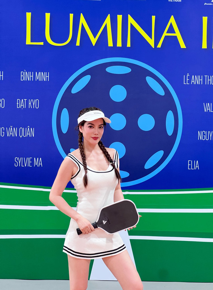 Trương Ngọc Ánh vẫn thường xuyên tập luyện và thi đấu pickleball (Ảnh: FBNV).