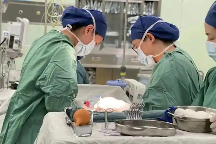 Người phụ nữ 52 tuổi sinh non cặp song sinh, bác sĩ giải cứu thần kỳ cả 3 mẹ con Ảnh 1