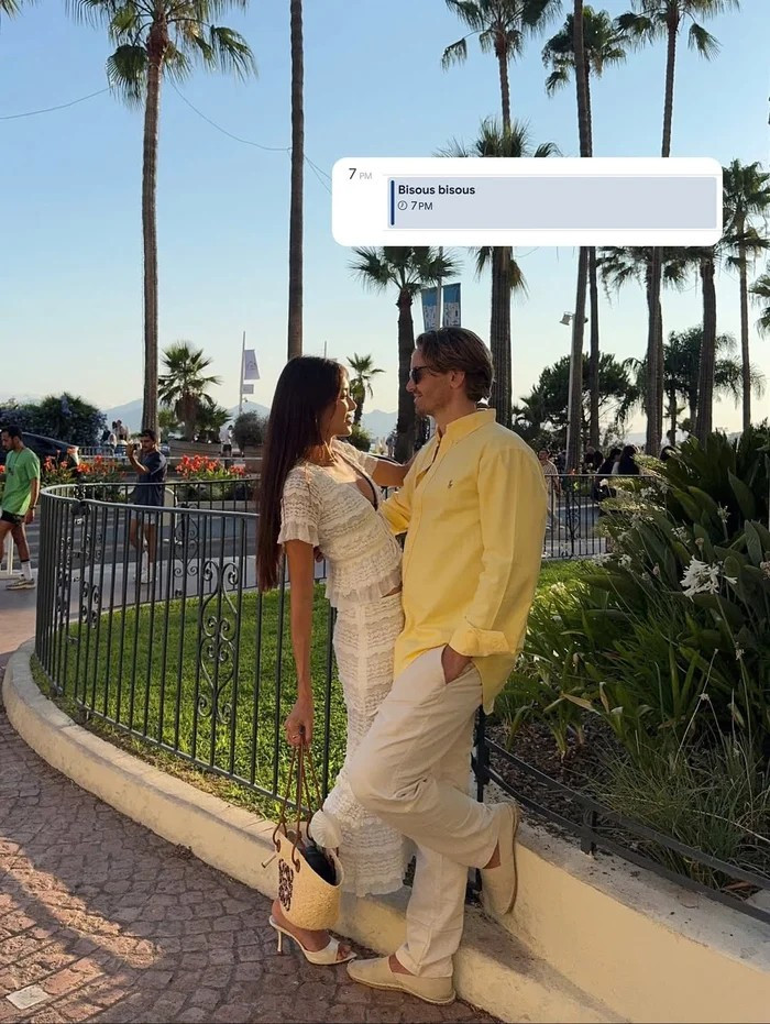 Khoảnh khắc ngọt ngào giữa Thảo Nhi Lê và bạn trai ngoại quốc. (Ảnh: IGNV)