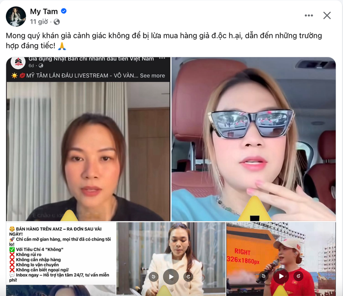 Mỹ Tâm đưa ra cảnh báo khẩn giữa đêm (Ảnh: Chụp màn hình).