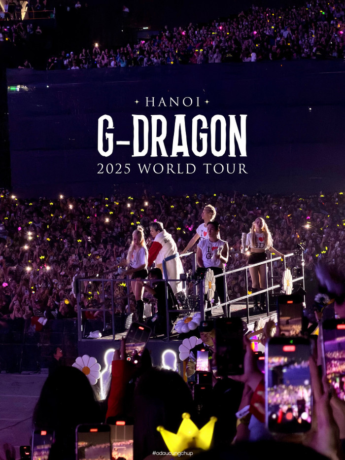 Hai đêm concert của G-Dragon tại Việt Nam kết thúc, để lại nhiều ấn tượng trong tâm trí người hâm mộ (Ảnh: Ở Đâu Cũng Chụp).
