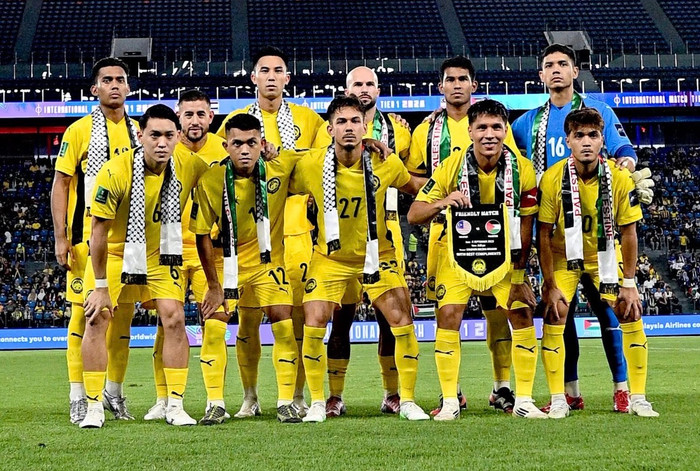 Theo truyền thông Malaysia, cơ hội để 7 cầu thủ vướng bê bối giấy tờ quay lại khoác áo tuyển Malaysia được đánh giá gần như không còn. Ảnh: Malaysia NT