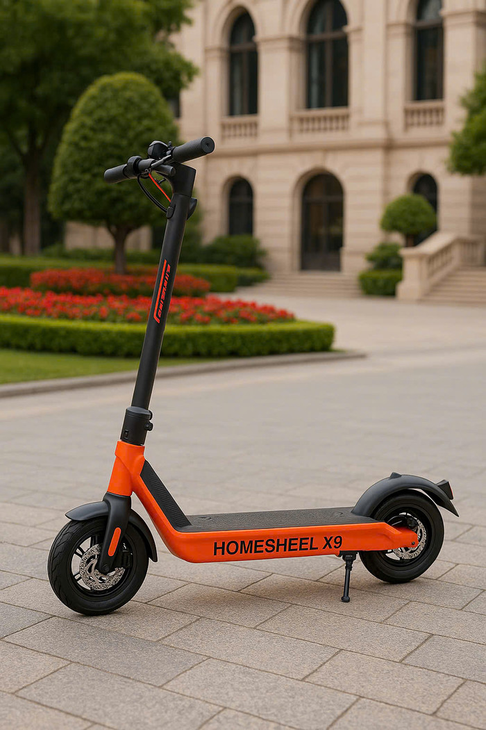 Xe điện scooter của Đàm Thu Trang. (Nguồn: Homesheel)