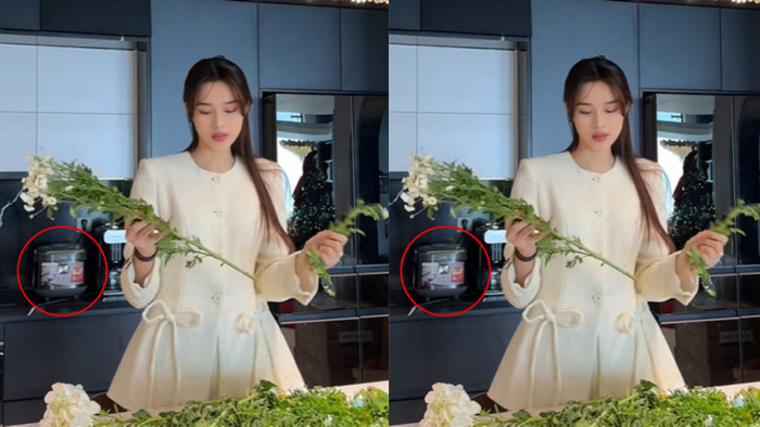 Đỗ Thị Hà lựa chọn nồi cơm điện cao tần làm 'trợ thủ đắc lực' trong căn bếp nhỏ. (Nguồn: TTNV)