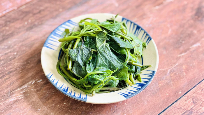 Nghiên cứu chỉ ra, trong rau lang có nhiều dinh dưỡng, thậm chí giúp phòng ngừa ung thư. (Ảnh minh họa từ Internet)