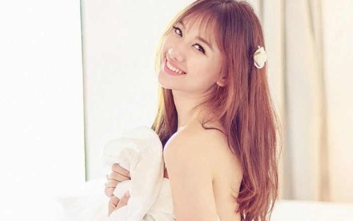 Hari Won những ngày đầu bước chân vào showbiz Việt.