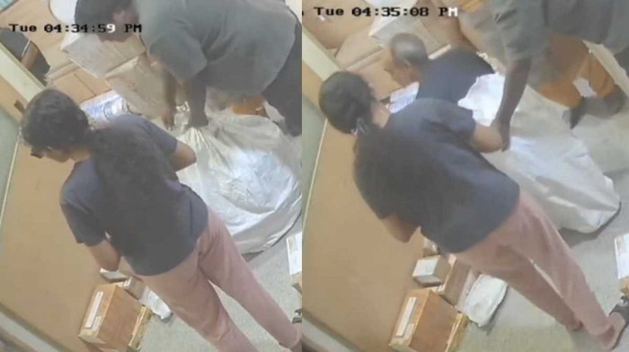 Người phụ nữ nhét cha vào bao tải, đưa đến bưu cục nhằm 'sống ảo' gây phẫn nộ Ảnh 1