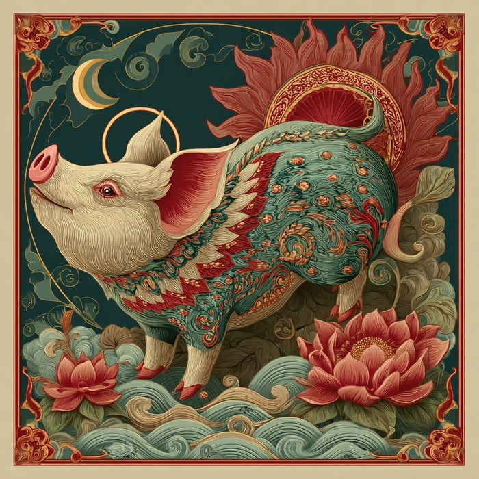 Con giáp tuổi Hợi bước vào ngày đầu tuần với tinh thần làm việc hăng hái. (Ảnh minh họa)