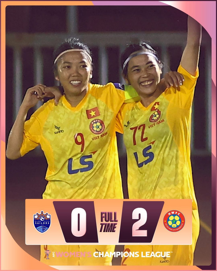 Chiến thắng ấn tượng của CLB nữ TP.HCM. Ảnh: AFC Women’s Football