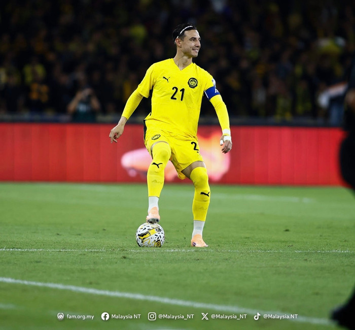 Đội trưởng tuyển Maláyia tự tin thắng Nepal. Ảnh: Malaysia NT