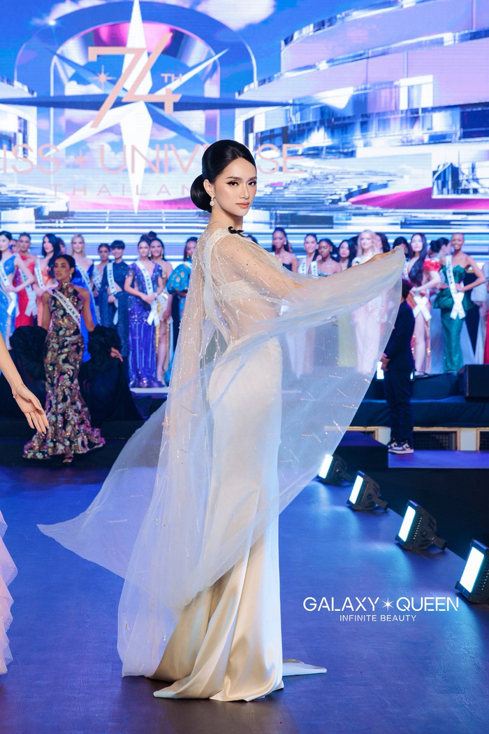 Người đẹp Việt gây ấn tượng trong các sự kiện thuộc khuôn khổ Miss Universe 2025. (Ảnh Galaxy Queen)