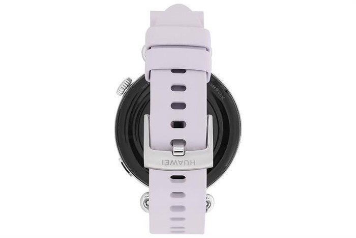 Đồng hồ của Á hậu Phương Nga có dây đeo làm bằng cao su. Ảnh: Huawei