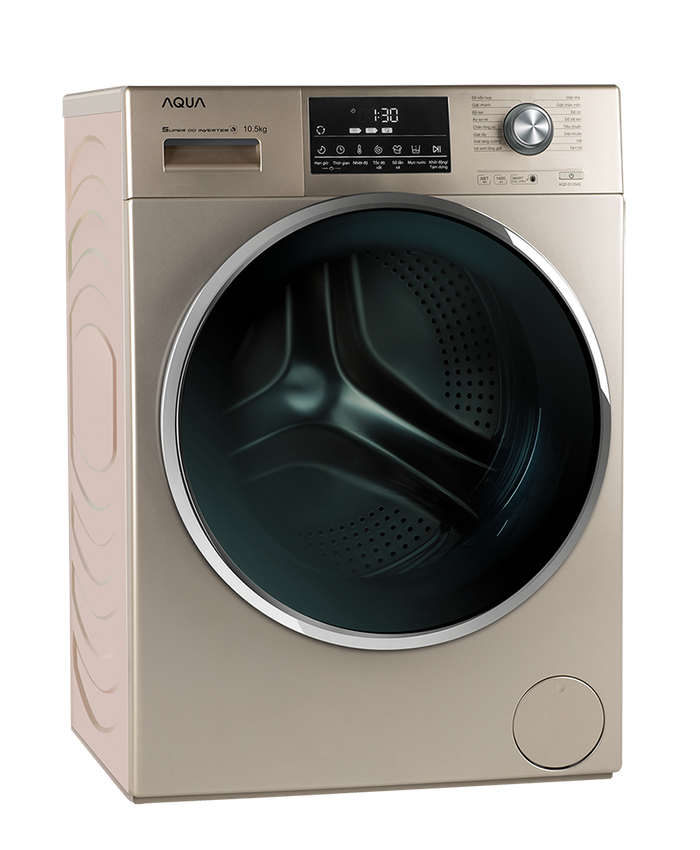 Máy giặt của Đỗ Thị Hà. Ảnh: Aqua