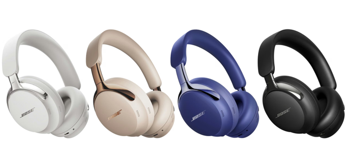 Tai nghe Bose có nhiều phiên bản màu cho người dùng lựa chọn. (Nguồn: Bose)