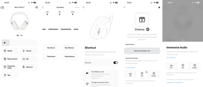 Ứng dụng Bose dành cho Android và iPhone sẽ xử lý các cài đặt, cập nhật và tùy chỉnh. (Nguồn: The Guardian)