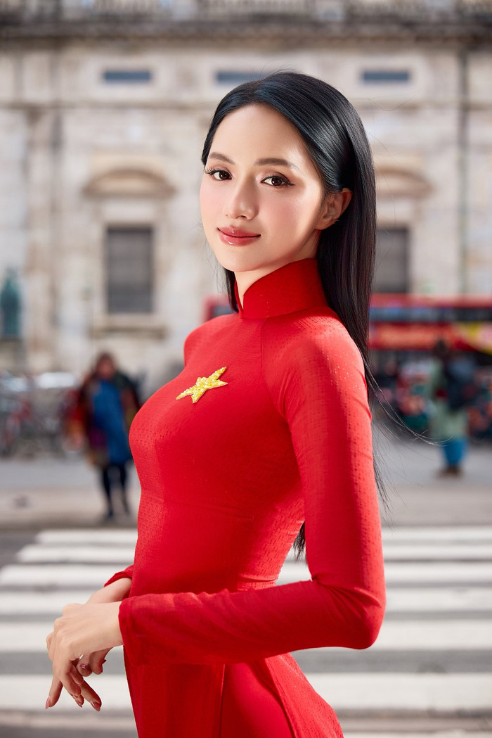 Hương Giang đang được kỳ vọng sẽ mang đến một mùa Miss Universe 2025 rực rỡ cho Việt Nam (Ảnh: FBNV).