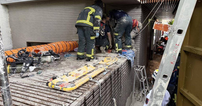 Hai công nhân tử vong trong lúc vệ sinh hồ nước nóng, hiện trường bị đình chỉ toàn bộ hoạt động Ảnh 1