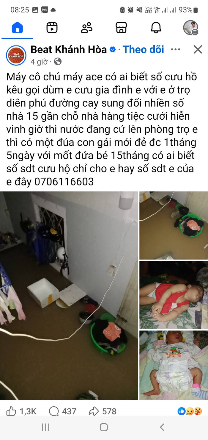 Nha Trang, Khánh Hoà: Nhiều nơi kêu cứu, ô tô tiền tỷ 'chìm trong biển nước' Ảnh 1