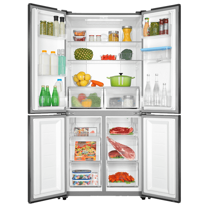 Tủ lạnh của Hoa hậu Đỗ Thị Hà được thiết kế 4 cánh. Ảnh: Aqua