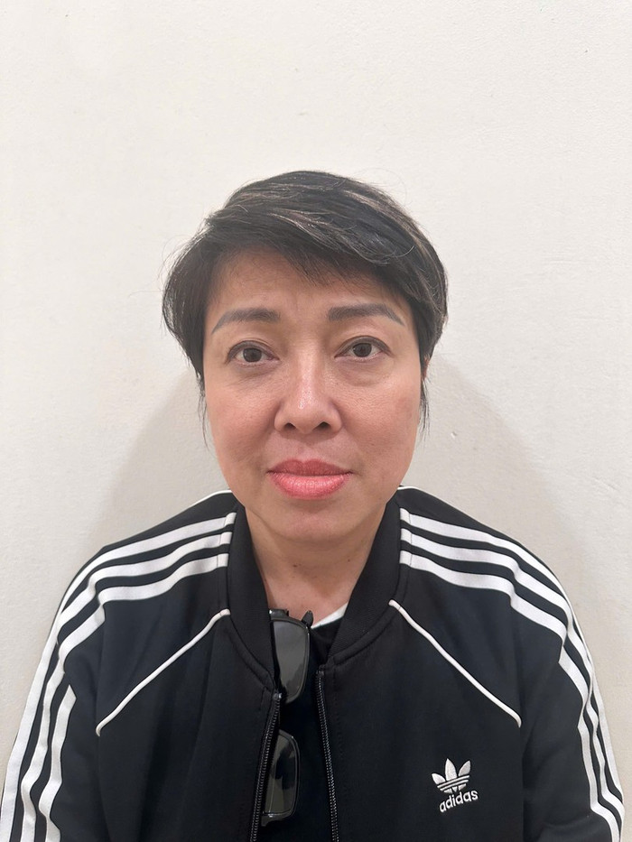 8. Đỗ Bích Thủy, đối tượng làm dịch vụ chuyển tiền tại Hà Nội. Ảnh: Bộ Công an