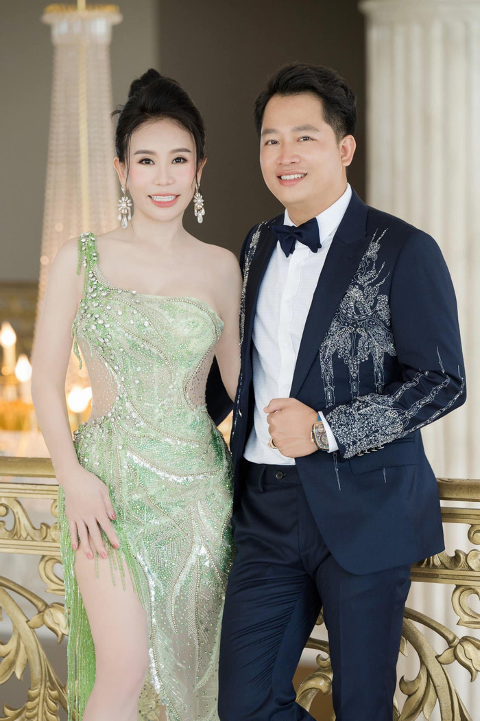 Vợ chồng bà chủ thẩm mỹ viện Mailisa. Ảnh: FBNV