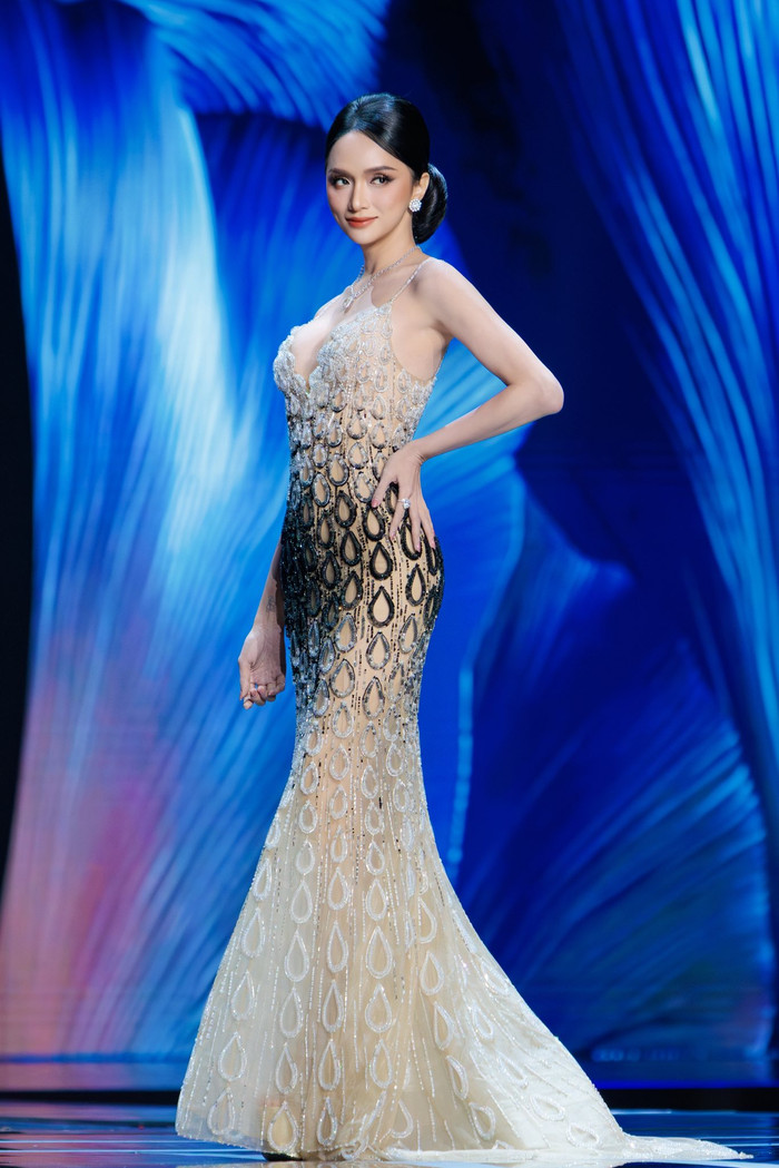 Hương Giang dừng chân tại Miss Universe 2025 gây ra nhiều tiếc nuối cho khán giả (Ảnh: FBNV).