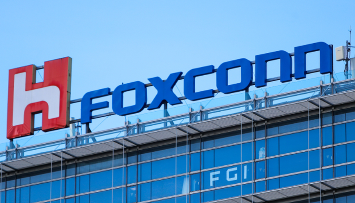 Foxconn, công ty sản xuất máy chủ AI cho Nvidia và lắp ráp các sản phẩm của Apple. Ảnh: Globaltimes.com