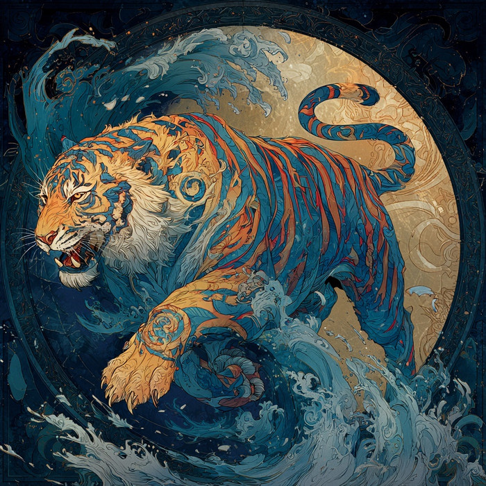 Người tuổi Dần bước vào ngày mới với vận trình sáng sủa nhờ sự hỗ trợ từ cục diện cát lành. (Ảnh minh họa)