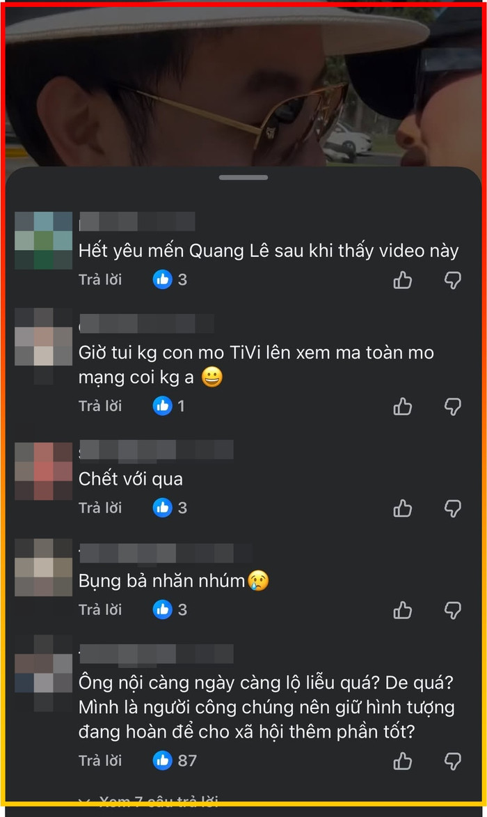 Xôn xao clip Quang Lê ôm hôn một nữ ca sĩ giữa đường, khán giả chỉ trích Ảnh 3