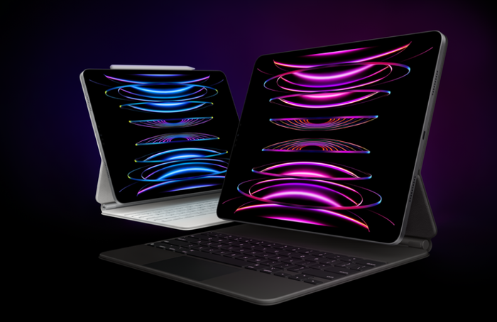 iPad của con trai Bầu Hiển có thể kết nối với Apple Pencil và Magic Keyboard.&nbsp;Ảnh: Apple