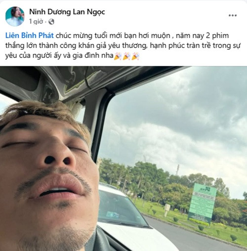 Bài đăng của Ninh Dương Lan Ngọc thu hút sự quan tâm của nhiều khán giả. (Ảnh chụp màn hình)