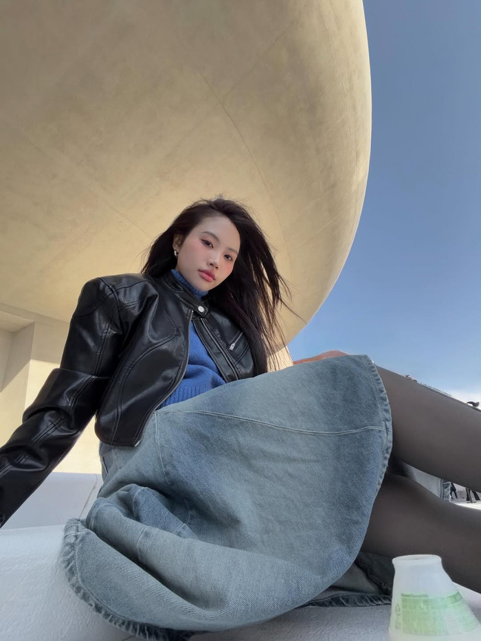 Phương Mỹ Chi 'gây sốt' mạng xã hội với phong cách đầy táo bạo (Ảnh: ISNV).