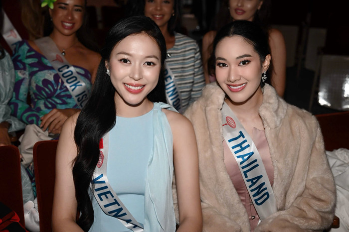 Hình ảnh Hoa hậu Kiều Duy tại Miss International 2025. (Ảnh MI)