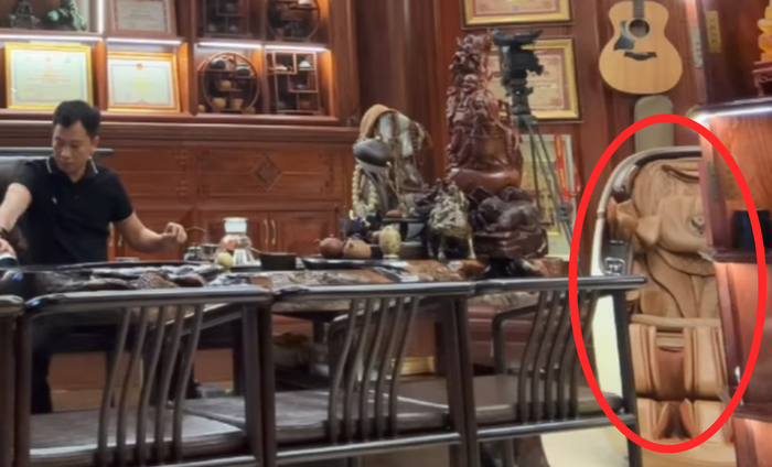 Ghế massage 'phi thuyền vũ trụ' của bà chủ thẩm mỹ viện Mailisa. Ảnh: FBNV