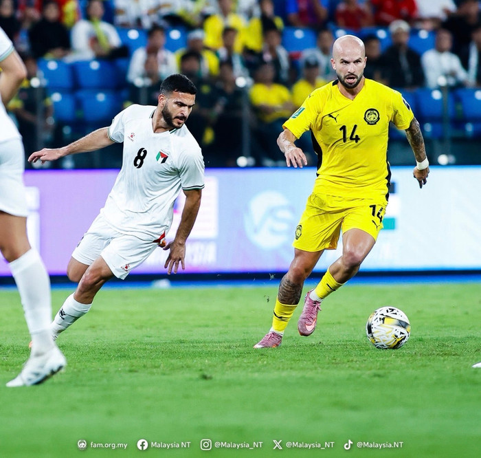 Trận thắng Palestine 1-0 cũng thay đổi kết quả nếu FIFA giữ nguyên kết luận. Ảnh: Malaysia NT