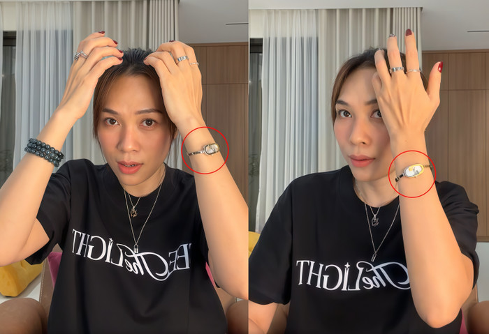 Mỹ Tâm lựa chọn đồng hồ Fendi O'Lock Vertical. (FBNV)