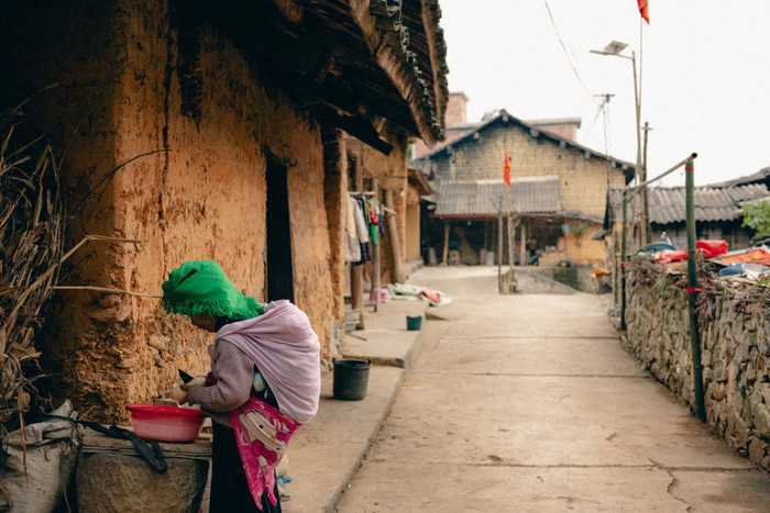 Làng cổ Ma Lé là nơi cư trú của đồng bào người Giáy. (Nguồn: Hoàng Minh Đức)