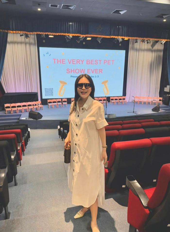 Một trong những hình ảnh mới của Đoàn Di Băng. Ảnh: FBNV