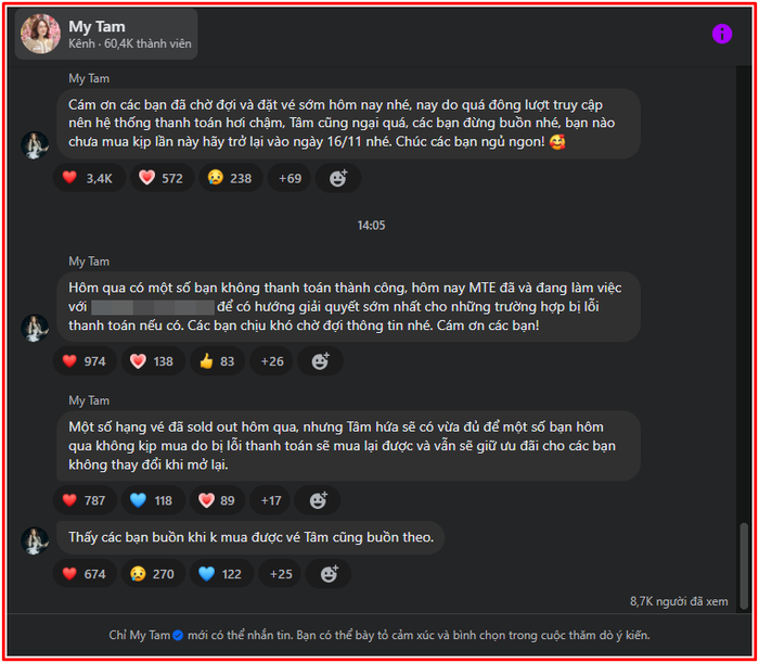 'Kiếp nạn' của Mỹ Tâm Ảnh 2