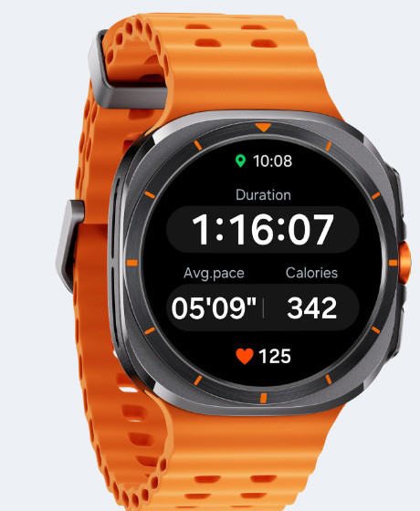 Mặt trước đồng hồ Ánh Viên đang sở hữu. Ảnh: Samsung