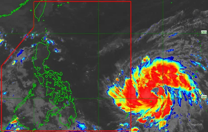 Siêu bão Phượng Hoàng có thể đạt mức 'cực đại' khi vào tới đất liền Ảnh 1