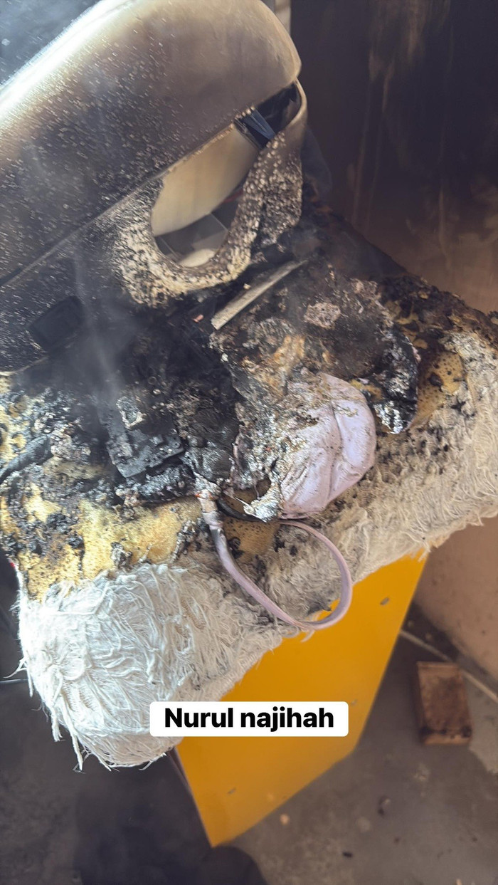 Phòng ngủ của người phụ nữ bỗng bốc cháy khi đang ngồi làm việc, biết nguyên nhân ai cũng rùng mình Ảnh 1