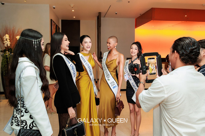 Nhiều đối thủ 'nặng ký' dần lộ diện sau 1 tuần nhập cuộc tại Miss Universe. (Ảnh Galaxy Queen)