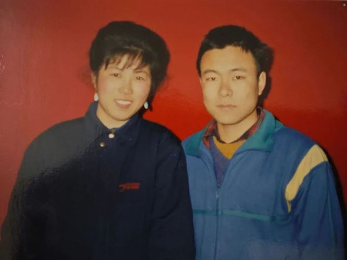 Ảnh cưới của Zhan Wenlian và Gui Junmin. (Đài phát thanh giao thông Chiết Giang FM93).