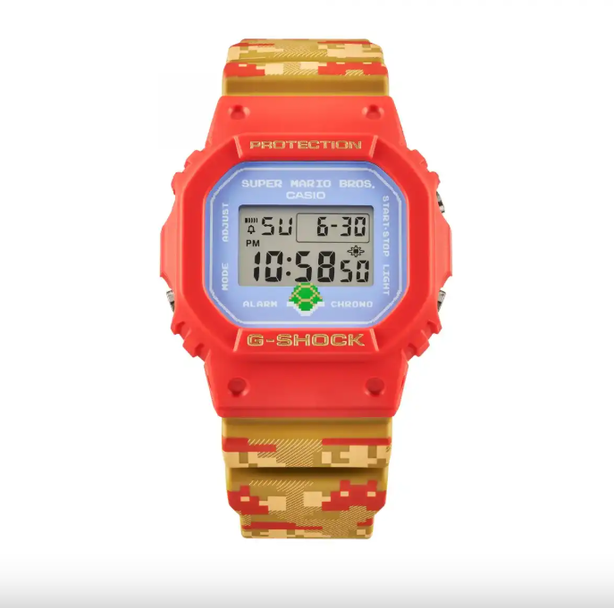 Mặt đồng hồ Casio G-Shock DW-5600SMB-4 của Phương Mỹ Chi. (Nguồn: Casio)