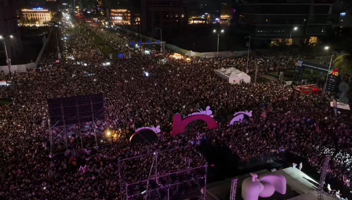 Hình ảnh trong đêm nhạc được tổ chức bởi doanh nghiệp Mailisa.