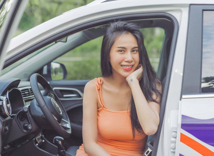 Đây là một trong những mẫu xe thuộc bộ sưu tập Audi mà Thủy Tiên sở hữu (Ảnh: FBNV).